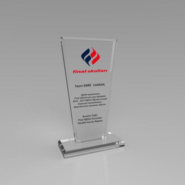 KRİSTAL PLAKET KRİSTAL PLAKET