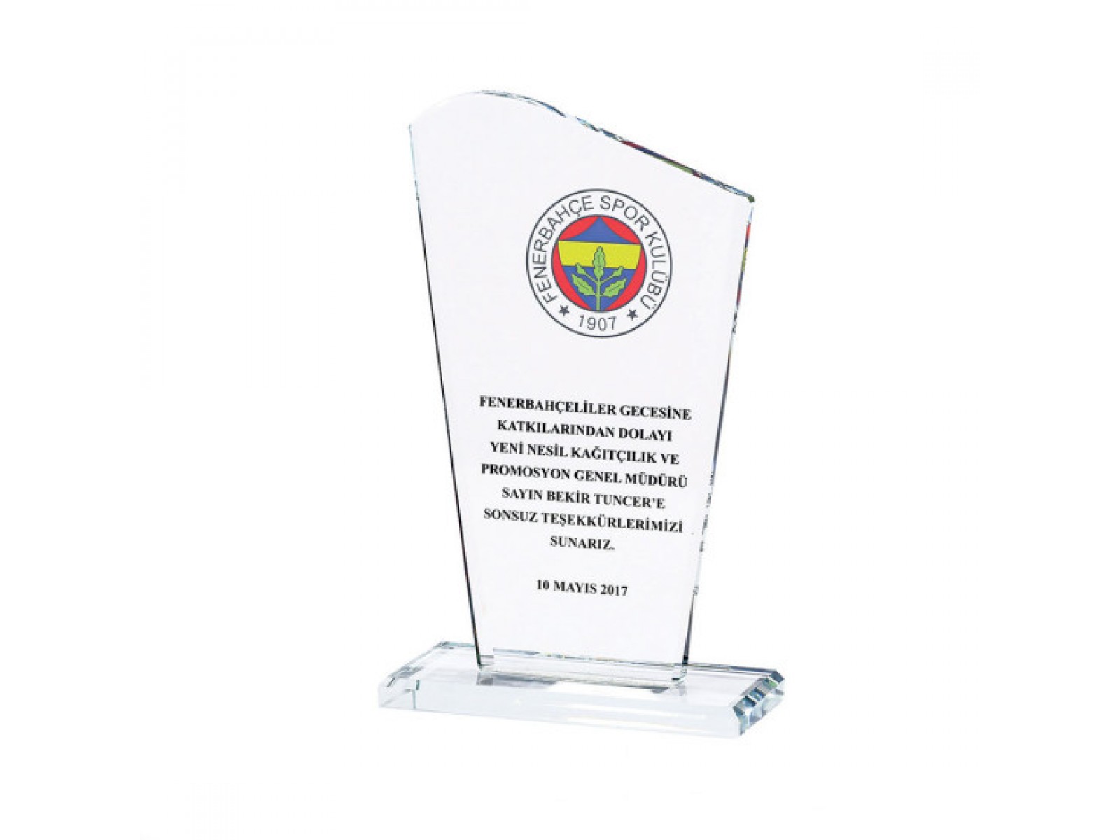 KRİSTAL PLAKET 