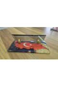 DESENLİ KRİSTAL MASA İSİMLİĞİ