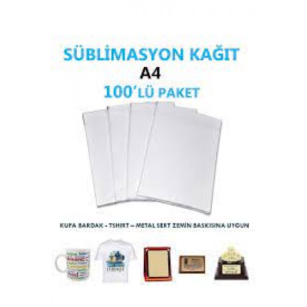 SUBLİMASYON KAĞIT A4
