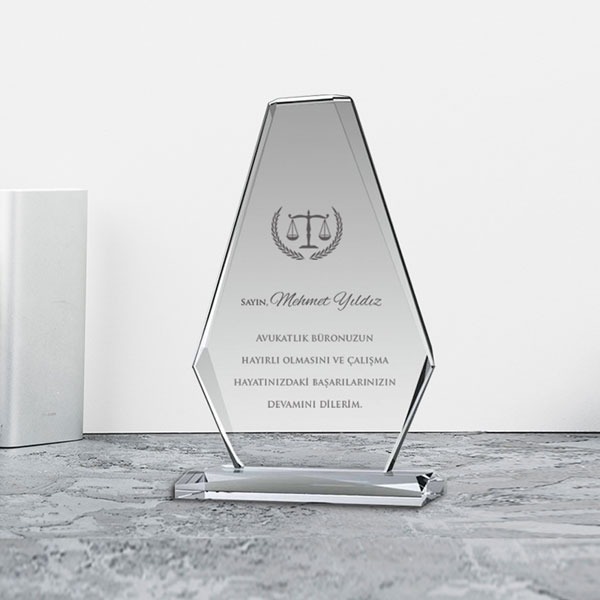 KRİSTAL PLAKET KRİSTAL PLAKET