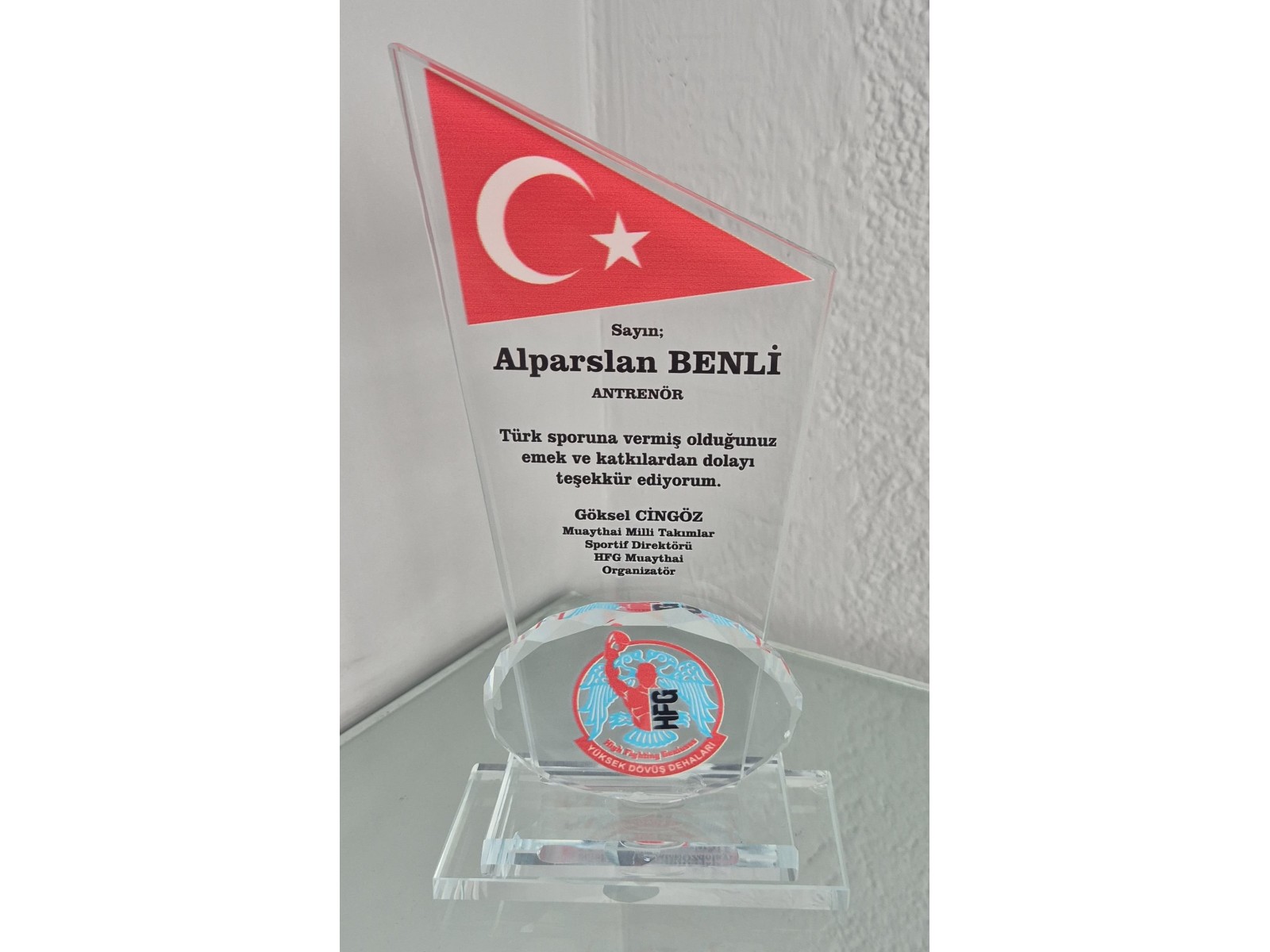 KRİSTAL PLAKET 