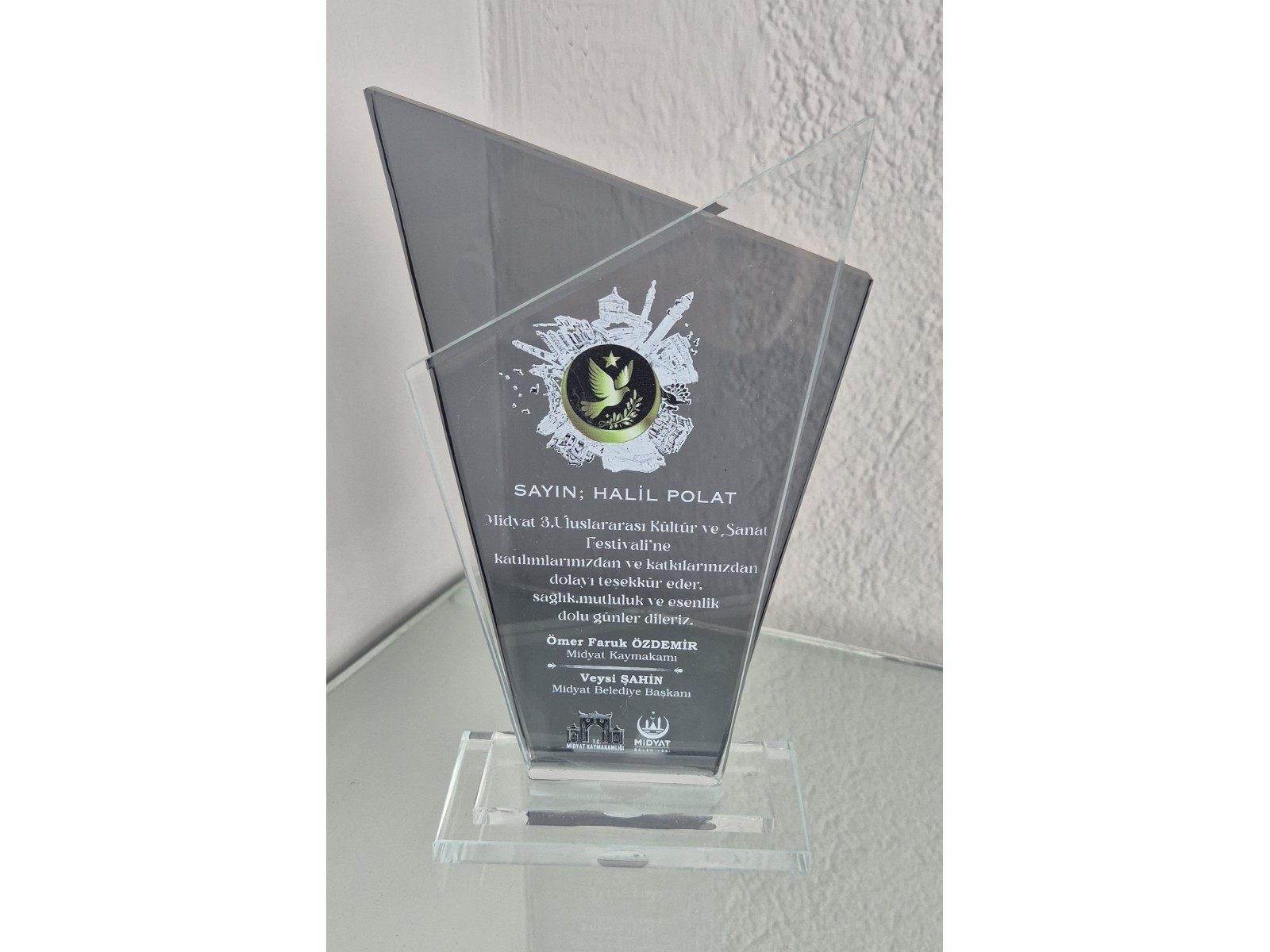 KRİSTAL PLAKET 