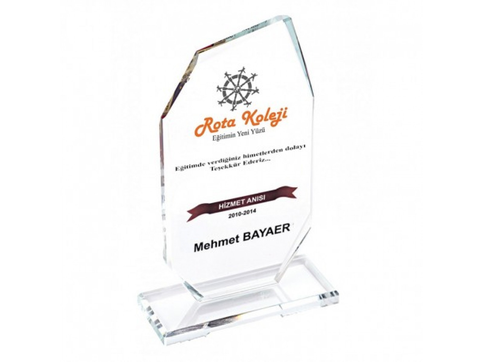 KRİSTAL PLAKET KRİSTAL PLAKET