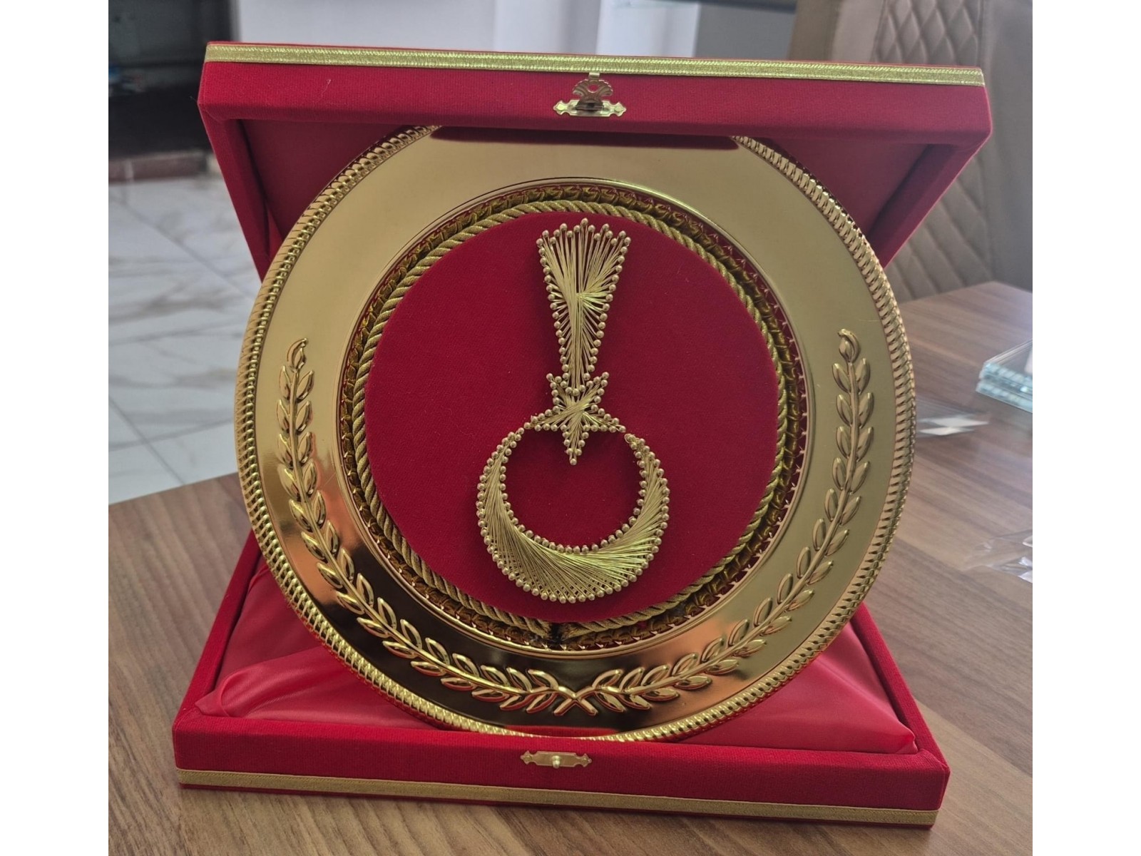 METAL TABAK PLAKET